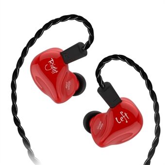 KZ ZS4 HiFi Stereo In-ear Earphone with Ear Hook Music Earbuds without Microphone (Standard Version)