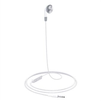 HOCO M61 Single Ear 3,5 mm hovedtelefon med ledning med mikrofon 1,2 m