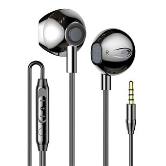 GALANTE G20 Stereo HiFi Surround Sound 3.5MM Plug Oblique In-ear Corded Headphones with Mic