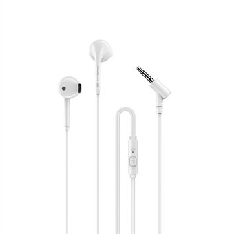 AWEI PC-7 3.5mm Wired Earphones In-ear Mobile Phone Music Headset with Mic Line Control