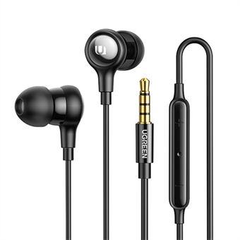 UGREEN 30637 Hovedtelefon med ledning In-ear Stereo Surround Sound Gaming Headset 3,5 mm Audio Interface Kabel Hovedtelefon til Android MP3 MP4