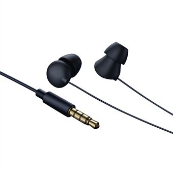 XUNDD XDHE-015 3,5 mm in-ear hovedtelefoner med ledning Anti-støj Ultra-bløde silikone øretelefoner Soveheadset