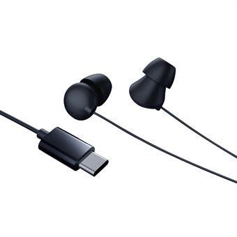 XUNDD XDHE-015 Sovende Headset Type-C In-ear hovedtelefoner med ledning Anti-støj Ultra-bløde silikone øretelefoner