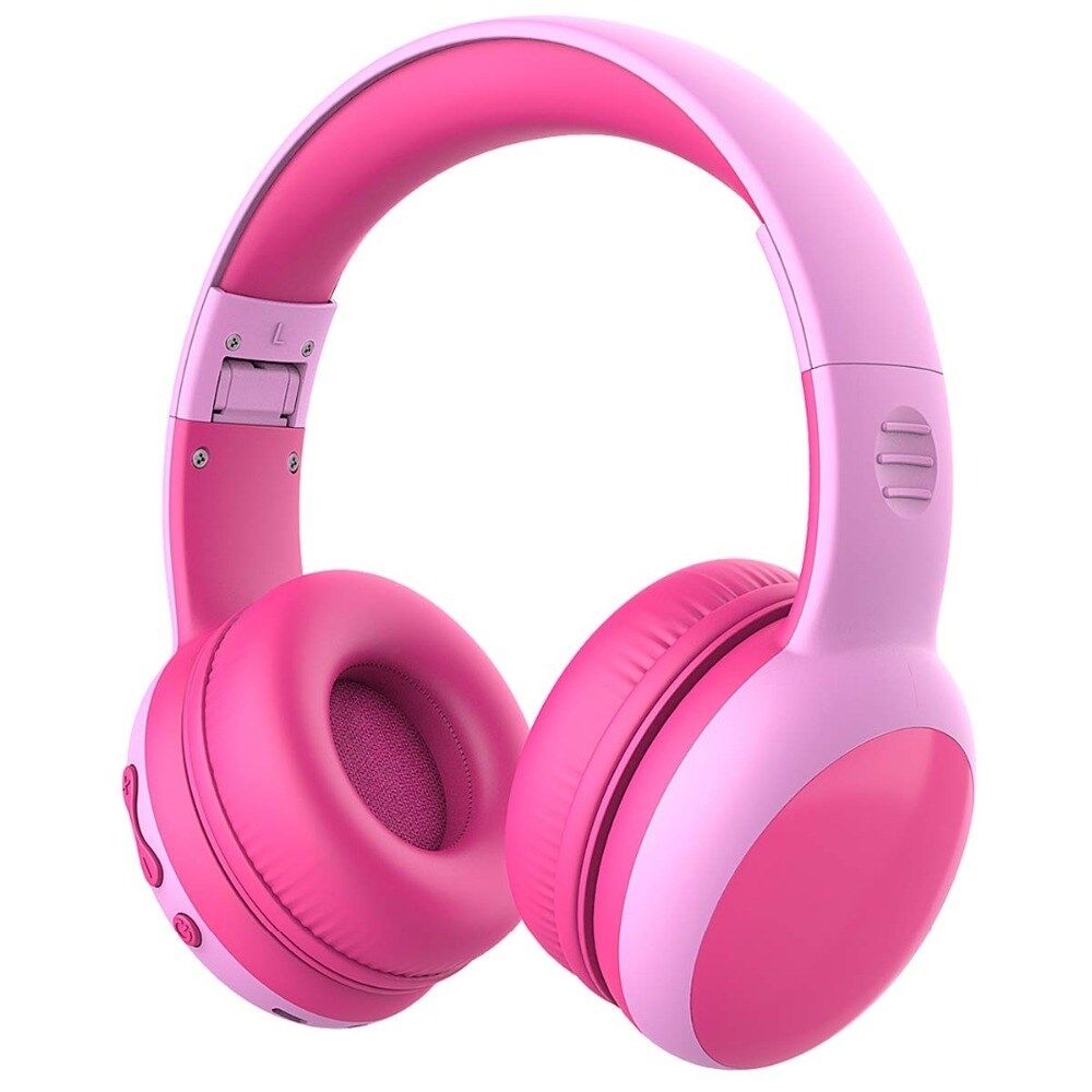 GS-E61 Over-ear Bluetooth-hovedtelefoner til børn Foldbare øretelefoner Børnemusik 3,5 mm AUX-headset aftagelig dekoration til katteører