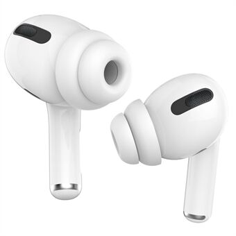 AHASTYLE PT99-2 2 par øretelefonhætte til AirPods Pro, erstatning af bløde silikone ørepropper, størrelse: M