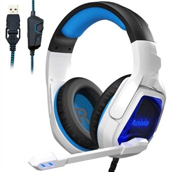 ANIVIA MH901 Hovedmonteret USB Wired Stereo 7.1 Surround Sound E-sports hovedtelefon Computer Gaming Headset