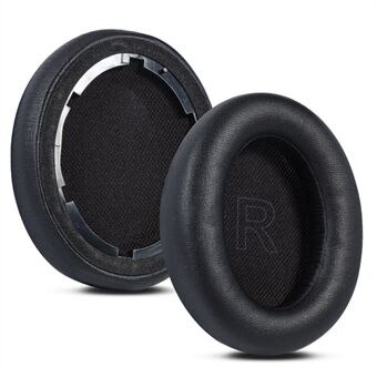 Til Anker Soundcore Life Q10 1 par udskiftningshovedtelefon ørepuder Bløde åndbare høreværn til headset - sorte