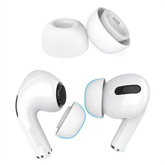 AHASTYLE WG86 1 par øretelefoncovers til Apple AirPods Pro 2 / AirPods Pro bløde silikonehætter Ørepropper til øretelefoner