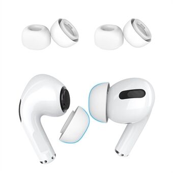 AHASTYLE WG86 2 par til Apple AirPods Pro 2 / AirPods Pro Silikone ørehætter Ørepropper Bløde ørepropper Ørepropper Cover Øretelefontilbehør