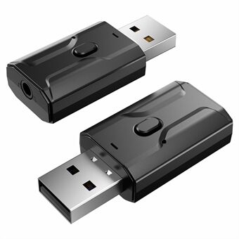 T-02 USB Bluetooth Audio Adapter Håndfri opkald Bluetooth 5.0 Modtagersender