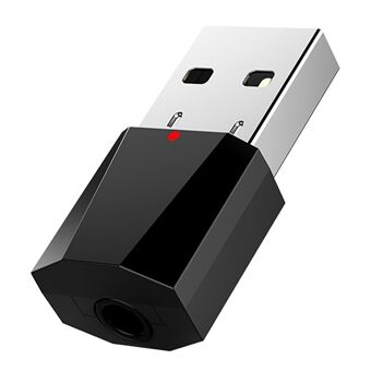 USB Bluetooth Adapter Trådløs lydmodtager 3,5 mm computer / bil Bluetooth 4.2 musikmodtager