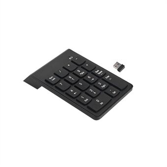 2,4G trådløst mini-numerisk tastatur 18-tasters regnskab Bank-computertastatur