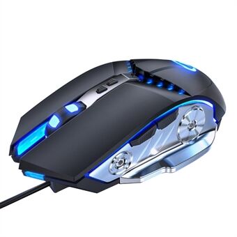 YINDIAO G3PRO USB Wired Gaming Mouse Silent 3200DPI 7 knap mekaniske mus med 7 farver baggrundsbelysning til pc computer