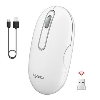 HXSJ T15 2,4 GHz trådløs mus Genopladelig lydløs mus til bærbar/pc