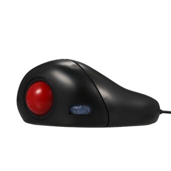 Ergonomisk kablet trackball-mus 4 justerbare DPI-niveauer Høj Precision optisk mini håndholdt mus til Win7/8/ME/XP/NT PC