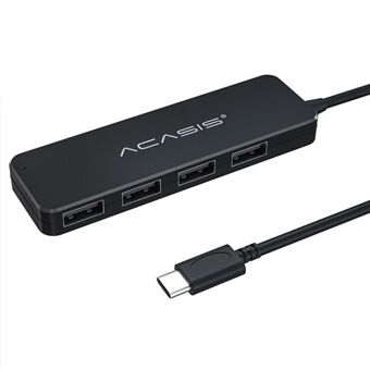ACASIS AC2-L42 0,2 m Type-C til 4 USB2.0 Hub Adapter Multi-Port USB-C Hub Bærbar Type-C Splitter Converter 480 Mbps Dataoverførsel
