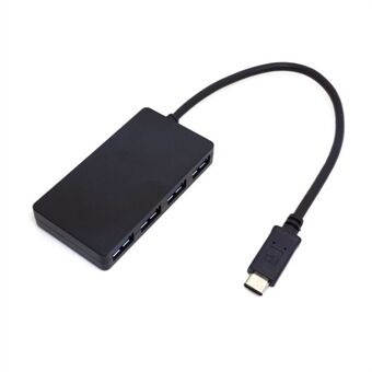 Type-C to 4 USB 3.1 Ports High Speed Data Transfer Hub Adapter for MacBook Laptop Tablet