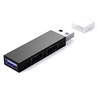 Mini USB Hub Extensions 3 Porte USB Hub USB Adapter Station Ultra Slim Bærbar Data Hub til PC Laptop