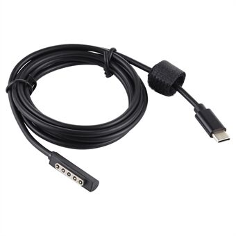 1.5M USB Type C PD 65W Fast Charging Cable for Microsoft Surface Pro 2
