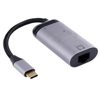 4 i 1 USB-C Type-C til Gigabit Ethernet Adapter Converter Kabel til MacBookPro/MacBook Air/iPad