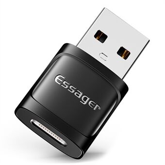 ESSAGER Type-C Female to USB Male 5Gbps USB3.0 Data Transfer Charging Connector OTG Adapter