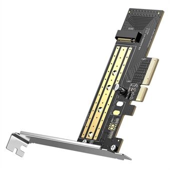 UGREEN 70503 PCIe to M2 Adapter M.2 NVMe PCI Express Adapter 32Gbps PCI-E Card x4/8/16 M&B Key SSD Computer M.2NME to PCIe 3.0 Expansion Card