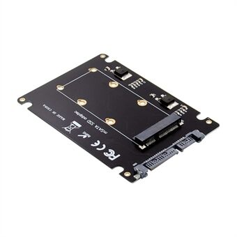 2,5 tommer SSD-kort SATA til mSATA SSD Solid State Drive-konverteringsadapterkort