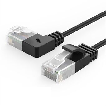 CABLECREATION CL0045 5m Cat6a netværksforbindelse tynd ledning 10Gbps ren kobbertråd Core RJ45 Ethernet-kabel
