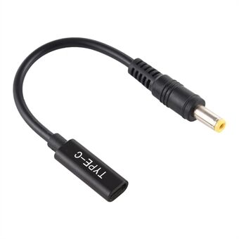 DP Type-C to 5.5x2.5mm Laptop Power Charging Cable