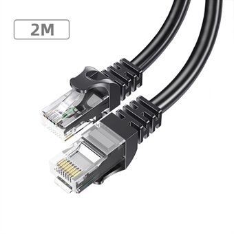 ESSAGER 2m Ethernet Cable Cat 6 Lan Cable RJ45 Network Patch Cord for PC Computer Router