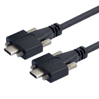 UC-046- 3M USB 3.1 Type-C panelmonteret dobbeltskruelåsning 3M USB-C 10Gbps datakabel (M2-skrue)