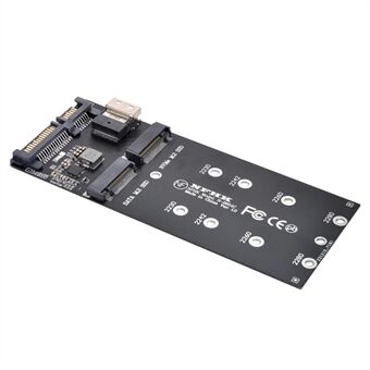 SF-016 SATA Adapter SFF-8654 til U2 Kit NGFF M-Key til Slimline SAS NVME PCIe SSD SATA Adapter til Mainboard