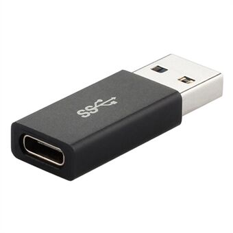 USB Type-C Female to USB3.0 Male Adapter Aluminum Alloy Shell Portable Mini USB Converter