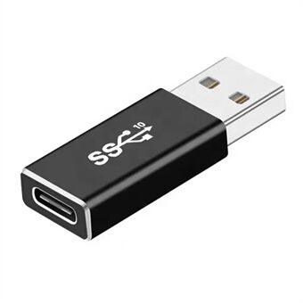 USB3.1 Type-C Female to USB3.0 Adapter 10Gbps Aluminum Alloy Shell Converter with Chip