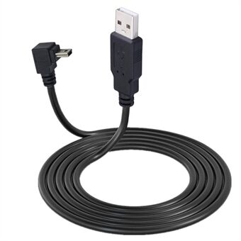JUNSUNMAY 1,5 m USB A 2.0 til Mini B 5 ben adapterkabel til harddisk / digitalkamera / telefon