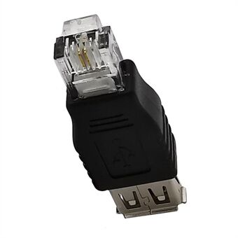 JUNSUNMAY USB A Female to RJ11 6P2C Adapter Mini Converter (NOT for RJ9 Handset Port)