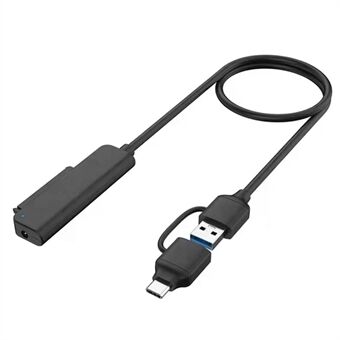 USB3.0 / Type-C til SATA-konverter 22-pin harddiskforbindelseskabel til computer 2,5 tommer harddisk HDD, SSD Easy Drive-kabel