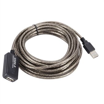 5m USB adapterledning 480Mbps højhastigheds datatransmission forlængerkabel han til hun USB 2.0 forlængerkabel Active Repeater kabel