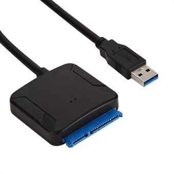 USB3.0 til SATA-kabel SSD-harddisk Datakabeladapter SATA 7P+15P Easy Drive-ledning Bærbar SATA-kabel Support Plug and Play