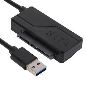 USB3.0 til SATA-adapterkabel USB3.0 Easy Drive-ledning 3,5 tommer / 2,5 tommer harddiskkabel SATA-konverterkabel til Solid State Disk