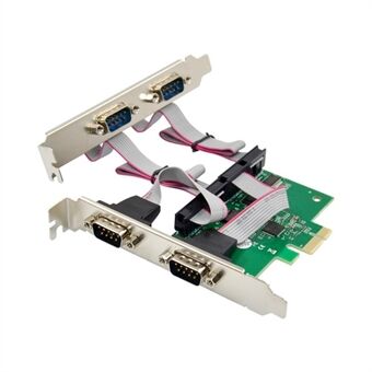 PCIE AX99100 4S DB9 I/O Express seriel kort COM1 port RS232 seriel kort