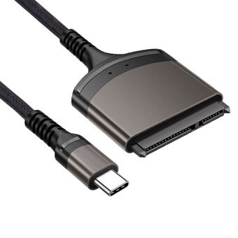 UC-146-SL 5 Gbps USB-C til SATA 22-pin Type-C adapterkabel til 2,5\'\' harddiskdriver SSD bærbar (samlet længde: 25 cm)