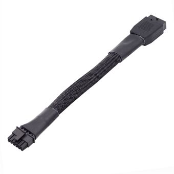 PW-043-BK 12VHPWR ATX3.0 PCI-E 5.0 Power Modular Extension Cable for 3080 3090TI PSU 16Pin 12+4P Graphics Card