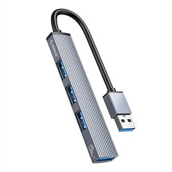 ORICO AH-A13 1*USB 3.0 + 3*USB 2.0 HUB 4-ports aluminiumslegering USB-splitter til Macbook Pro PC-computer