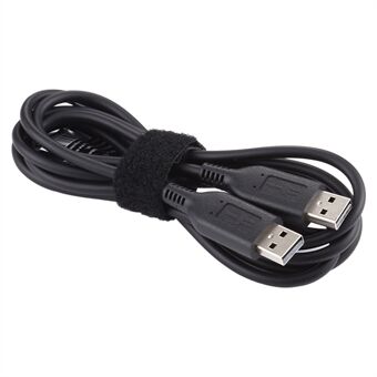 1,8M OEM USB-kabel DC-strømforsyningsadapter Oplader Opladerledning til Lenovo Notebook