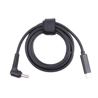 4.8x1.7mm Male to Type-C Male Conversion Cable Connection Cord 1.8m