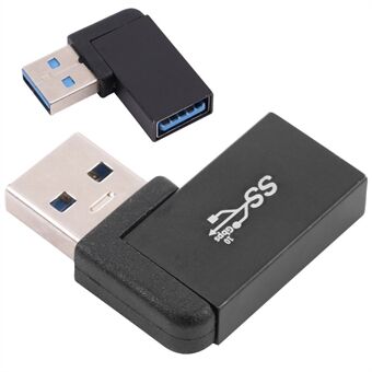 USB Female to USB Male Right Angle Data Fast Transfer Charging Adapter Converter