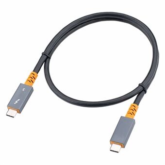 0.6m USB Type-C 40Gbps 4K 100W 20V/5A Fast Charging Cable Thunderbolt 3 Docking Station Cable Cord