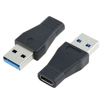 USB 3.1 Type C Female to USB 3.0 A Male OTG Adapter Nickel-Plated Sync Data Converter Connector