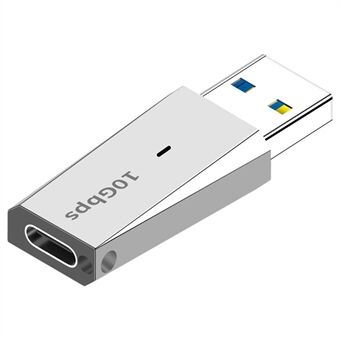 ADS-613 USB 3.1 Male to Type-C Female Adapter Mini Data Transfer USB Converter for Laptops Smartphones